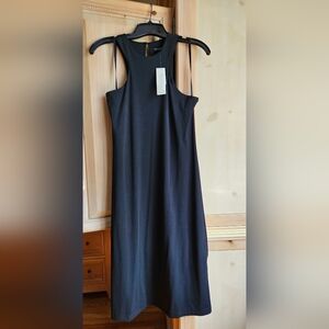 Banana Republic Blue Halter Slip Dress Cocktail